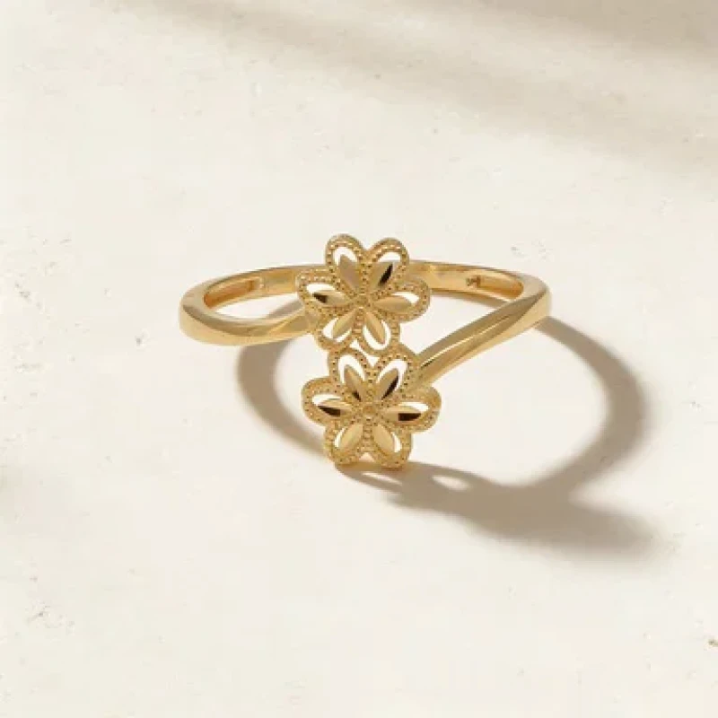 9K Gold Floret Ring 9