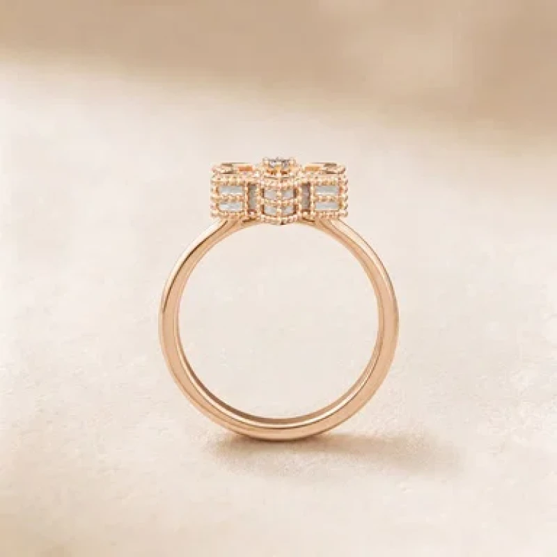 9K Gold Stella D'oro Ring 7