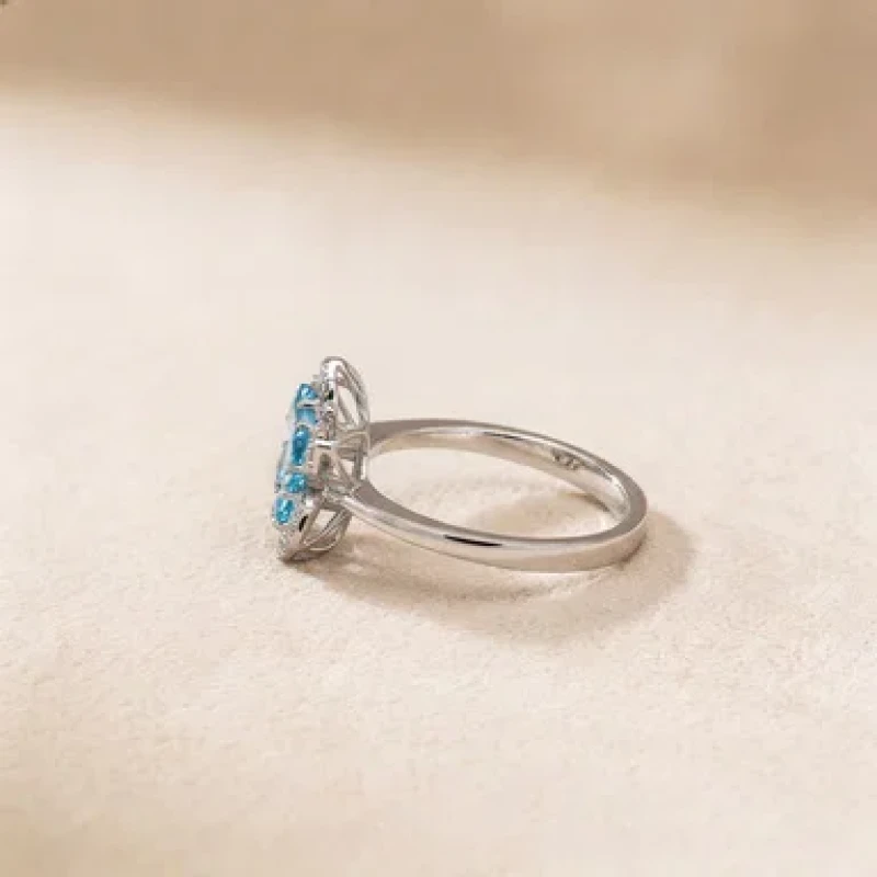9K Gold Ananya Diwali Diamond Ring 4
