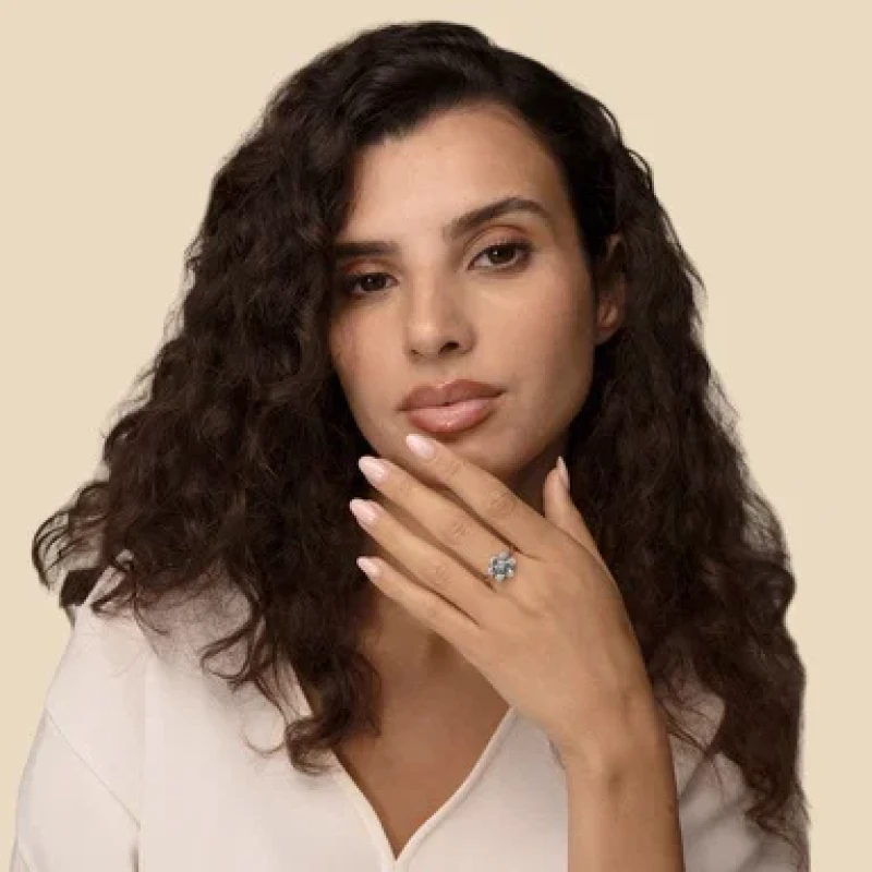 9K Gold Ananya Diwali Diamond Ring 7