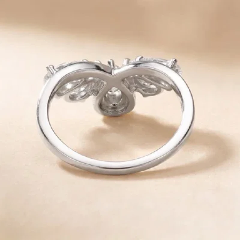 9K Gold Gaia Luxe-Fashion Diamond Ring 8
