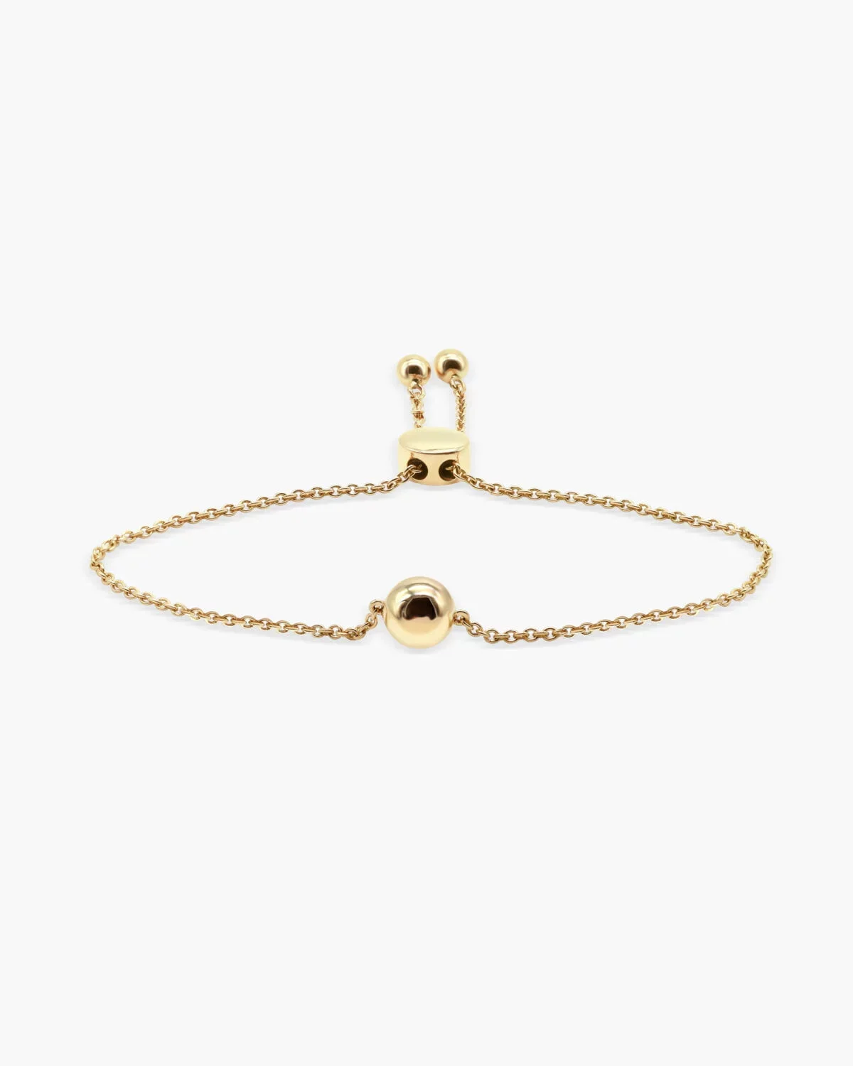9K Gold Sphere Bolo Bracelet 6