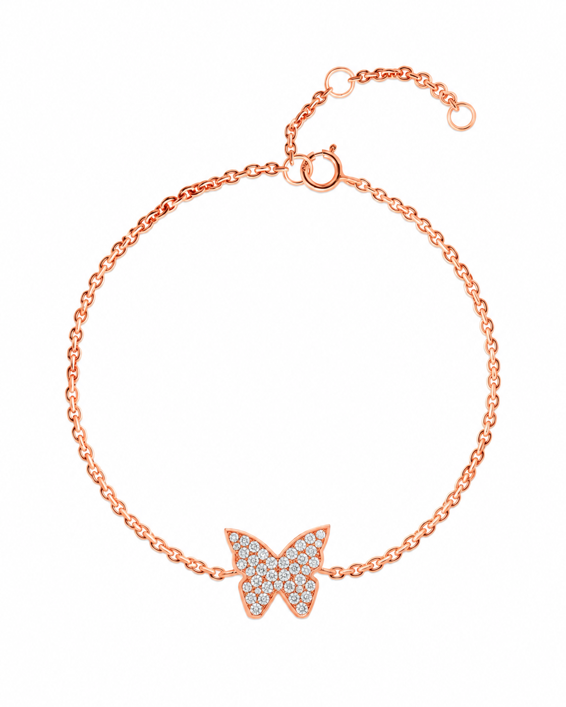 9K Gold Butterfly Bracelet 5